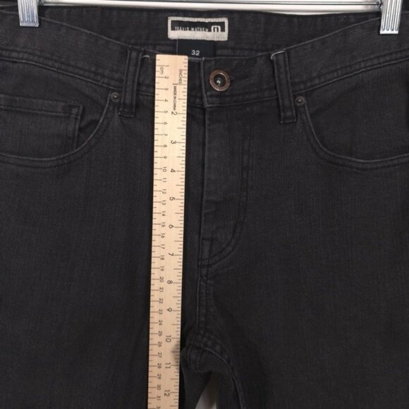 TRAVIS MATHEW Men's Jeans Black Size 32 Stretch Cotton - Picture 4 of 11